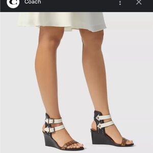 Coach wedges